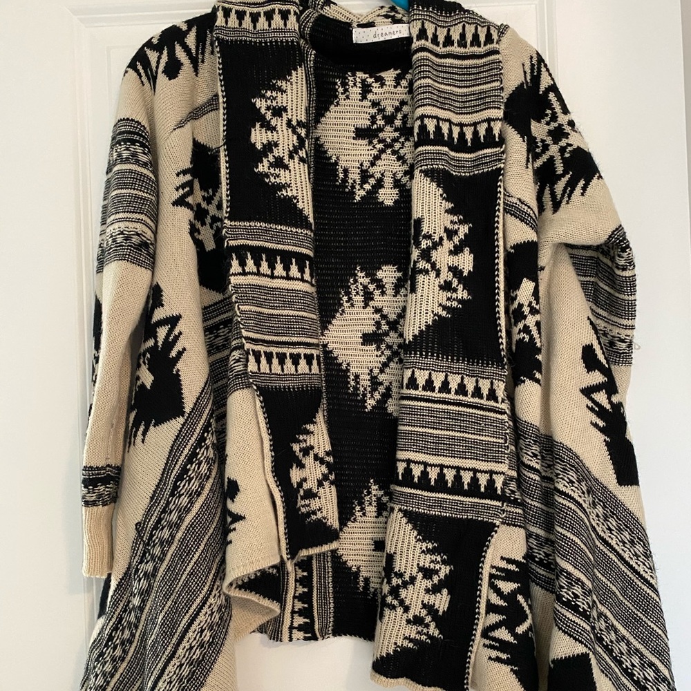 Dreamers oversized sweater cardigan